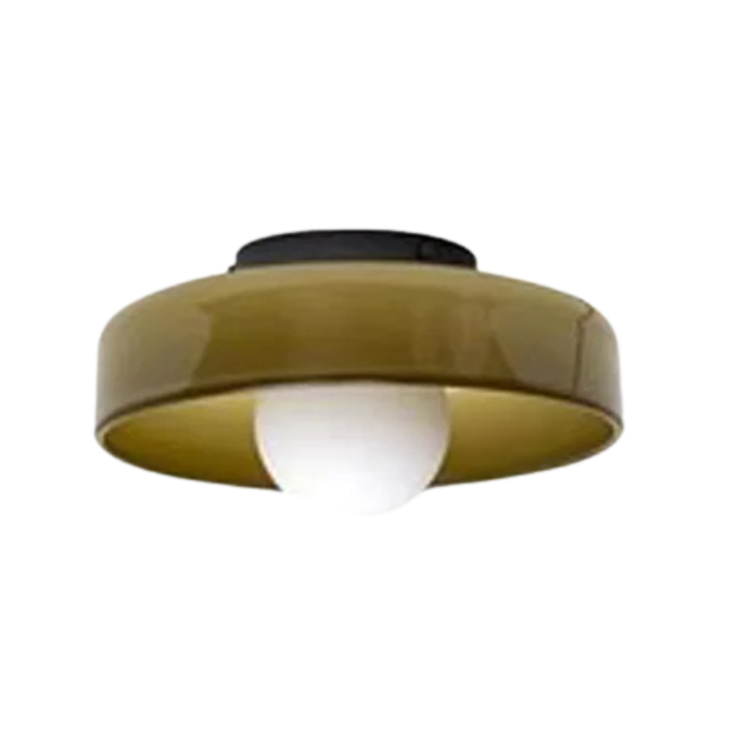 Rund Loftlampe med Stilfuld Funktionalitet