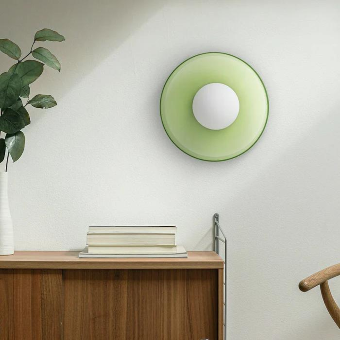 Rund Loftlampe med Stilfuld Funktionalitet