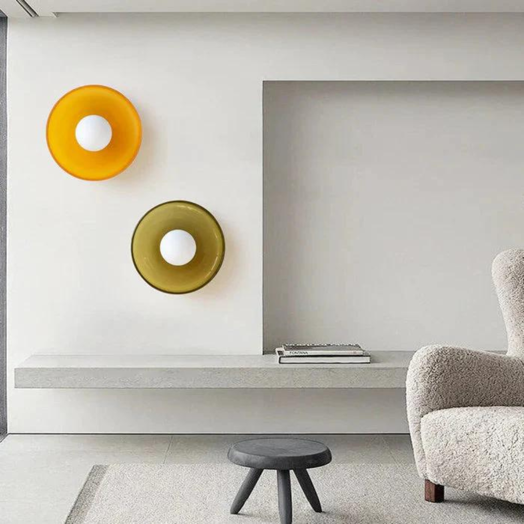 Rund Loftlampe med Stilfuld Funktionalitet