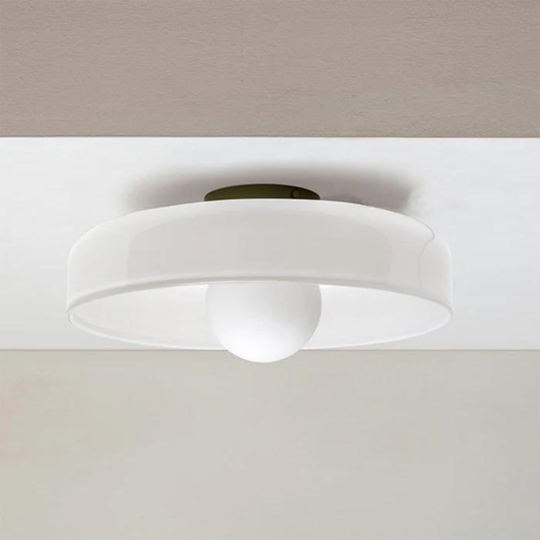 Rund Loftlampe med Stilfuld Funktionalitet