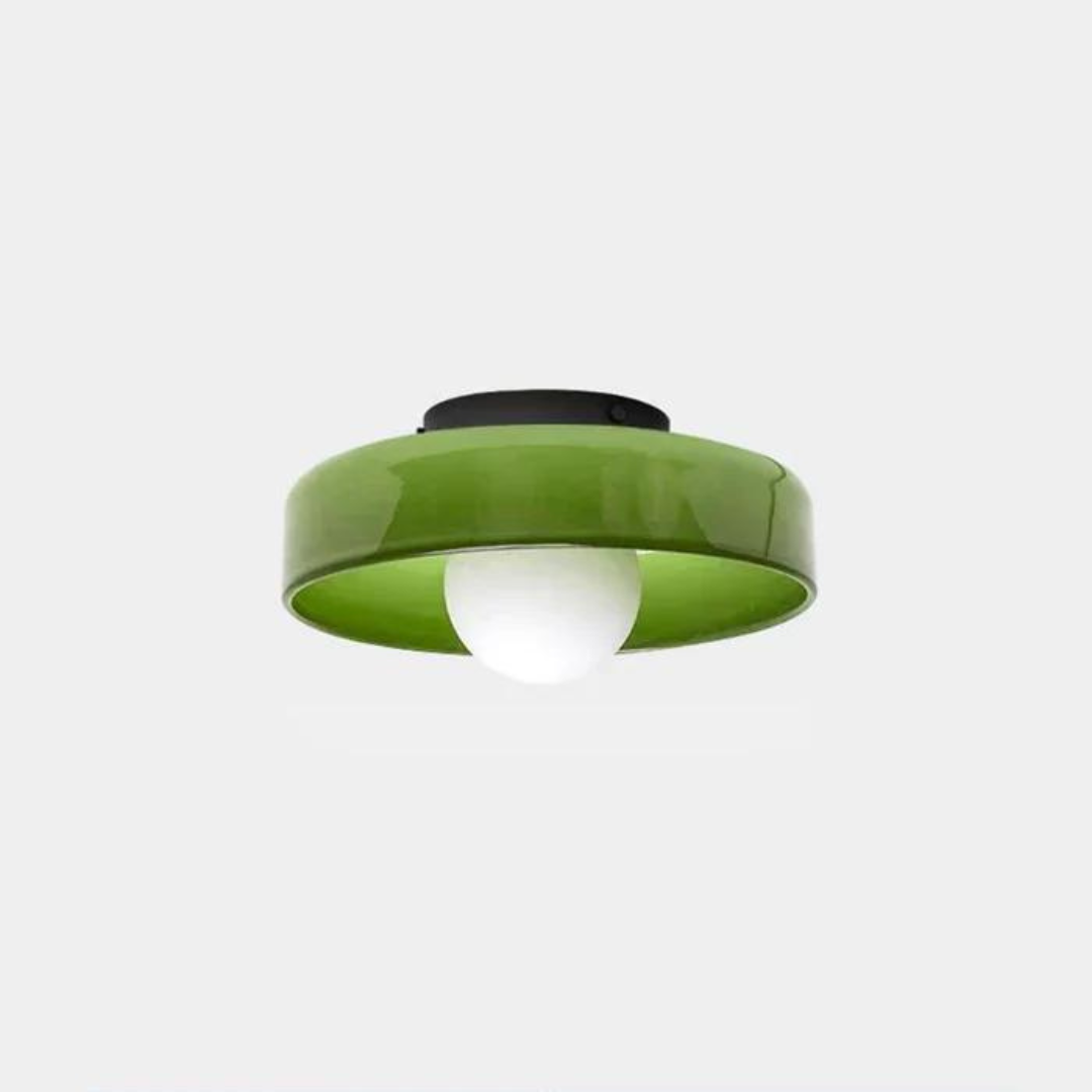 Rund Loftlampe med Stilfuld Funktionalitet