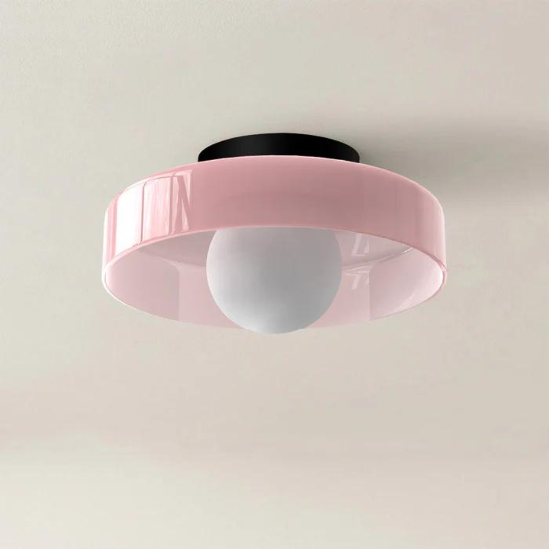 Rund Loftlampe med Stilfuld Funktionalitet