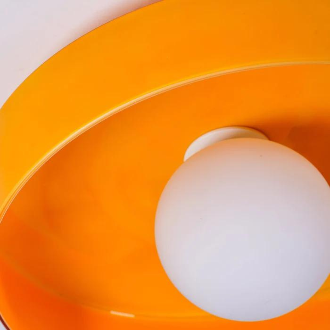 Rund Loftlampe med Stilfuld Funktionalitet