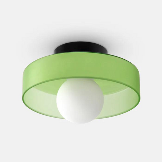 Rund Loftlampe med Stilfuld Funktionalitet