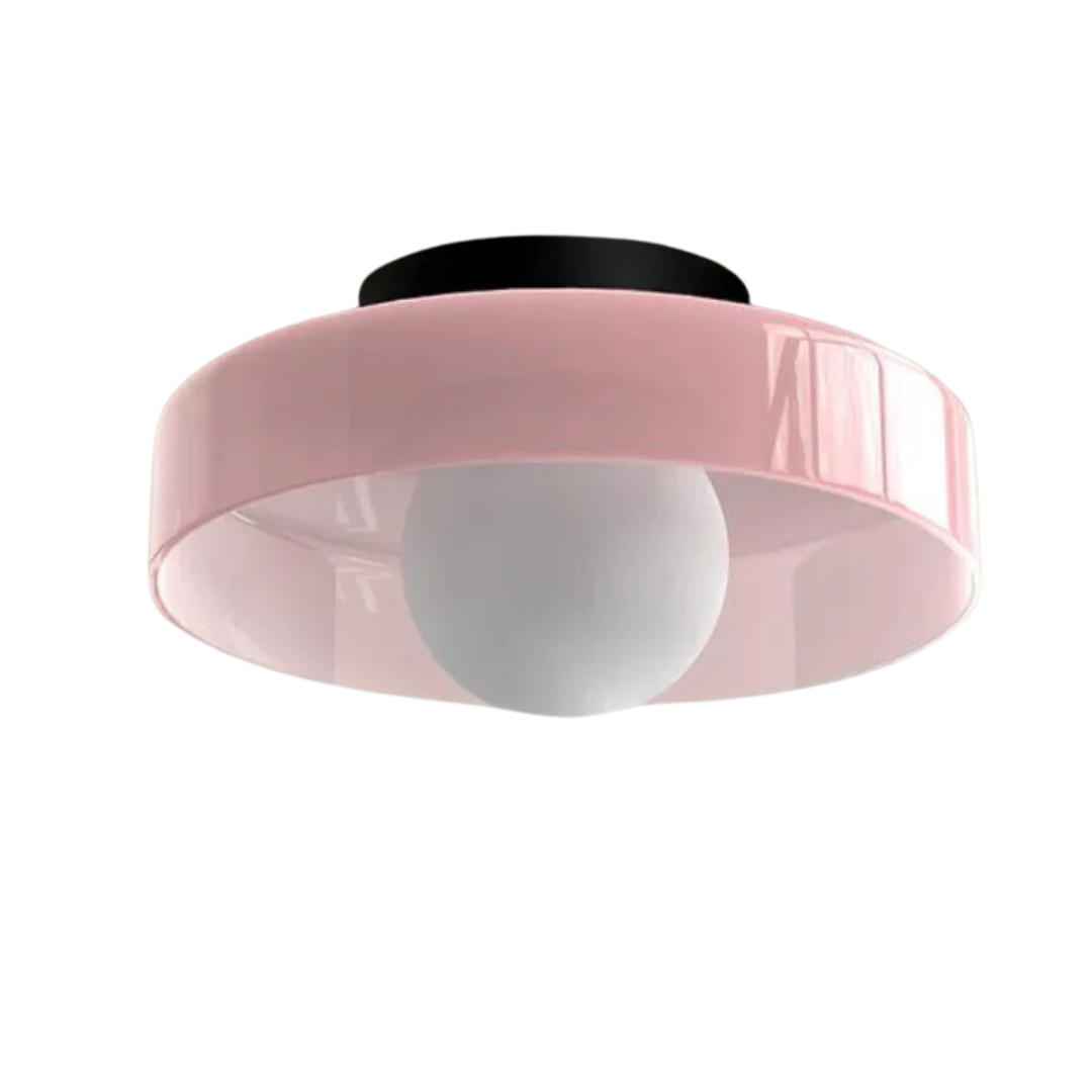 Rund Loftlampe med Stilfuld Funktionalitet