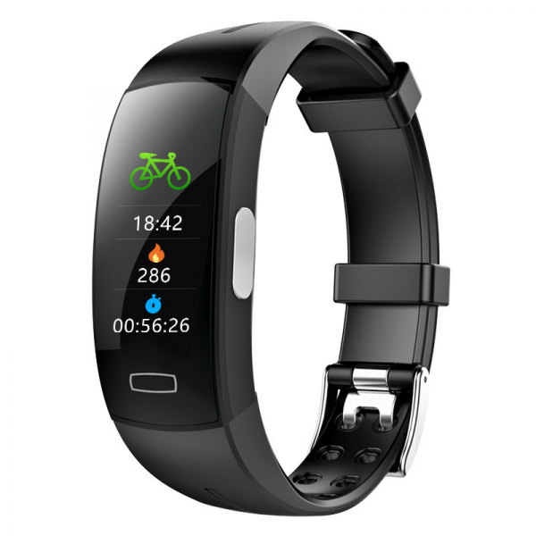 Kompakt Bluetooth Smartwatch – Puls- & blodtryksmåling til din aktive hverdag