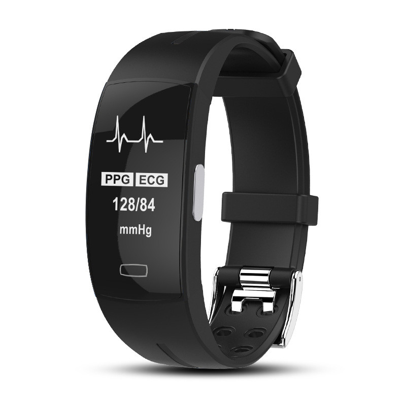 Kompakt Bluetooth Smartwatch – Puls- & blodtryksmåling til din aktive hverdag