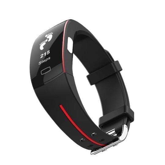 Kompakt Bluetooth Smartwatch – Puls- & blodtryksmåling til din aktive hverdag