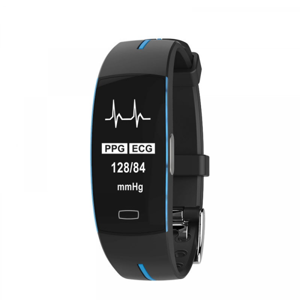 Kompakt Bluetooth Smartwatch – Puls- & blodtryksmåling til din aktive hverdag