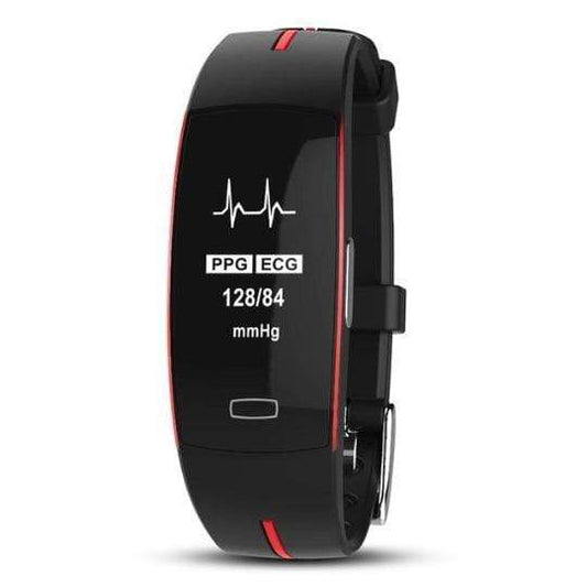 Kompakt Bluetooth Smartwatch – Puls- & blodtryksmåling til din aktive hverdag