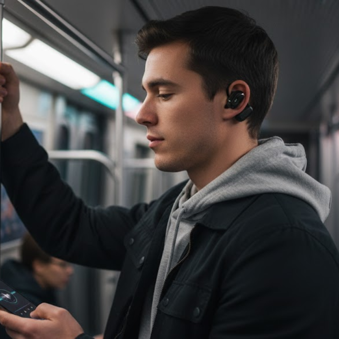 AI Translator Earbuds Realtidsoversættelse, problemfri kommunikation