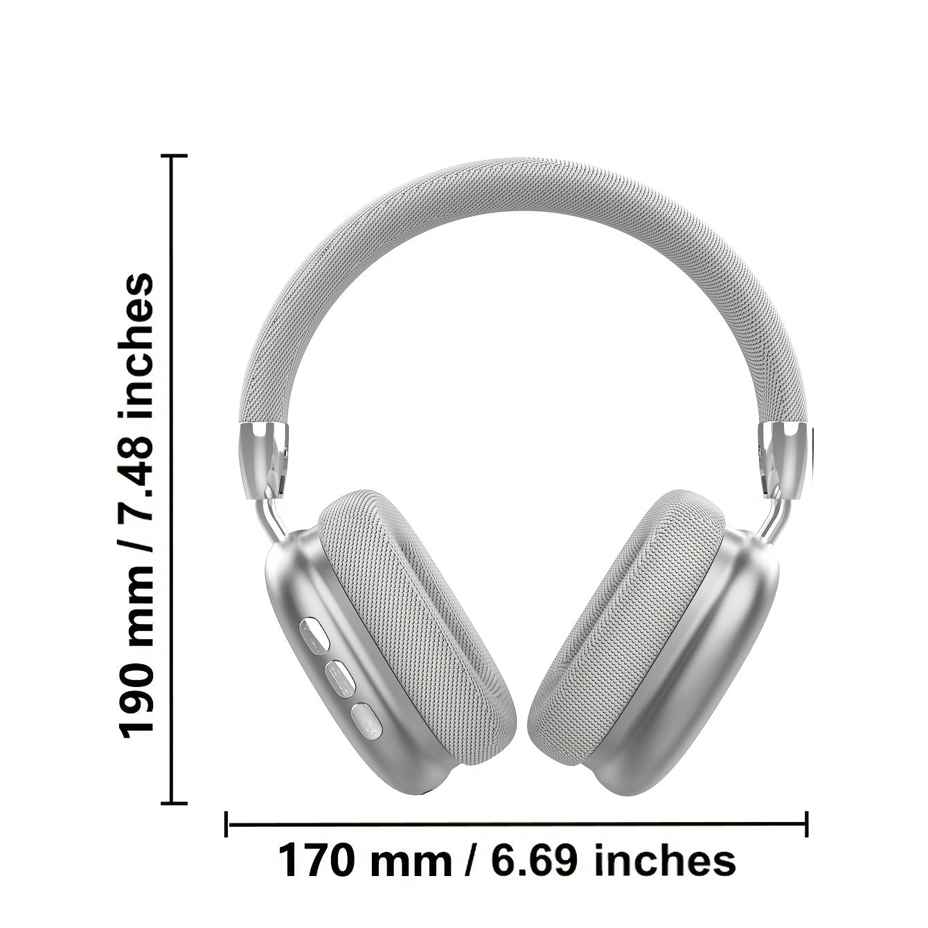 Trådløst Gaming Headset med Hi-Fi Stereo og Dyb Bas