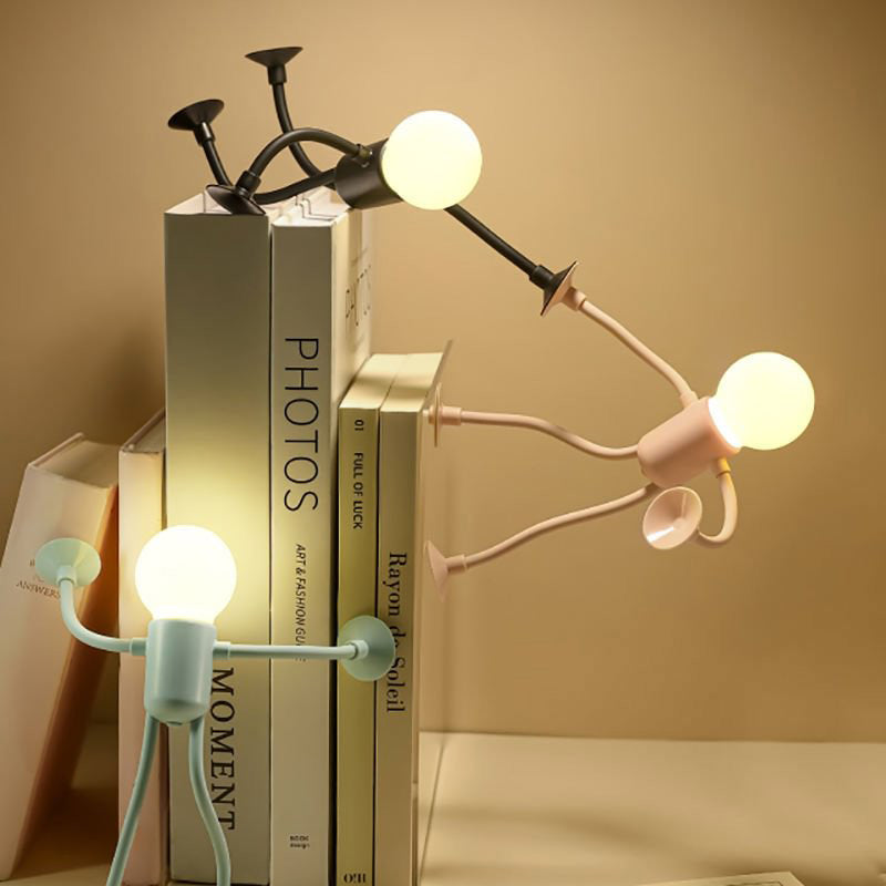 En kompakt lampe med personlighed