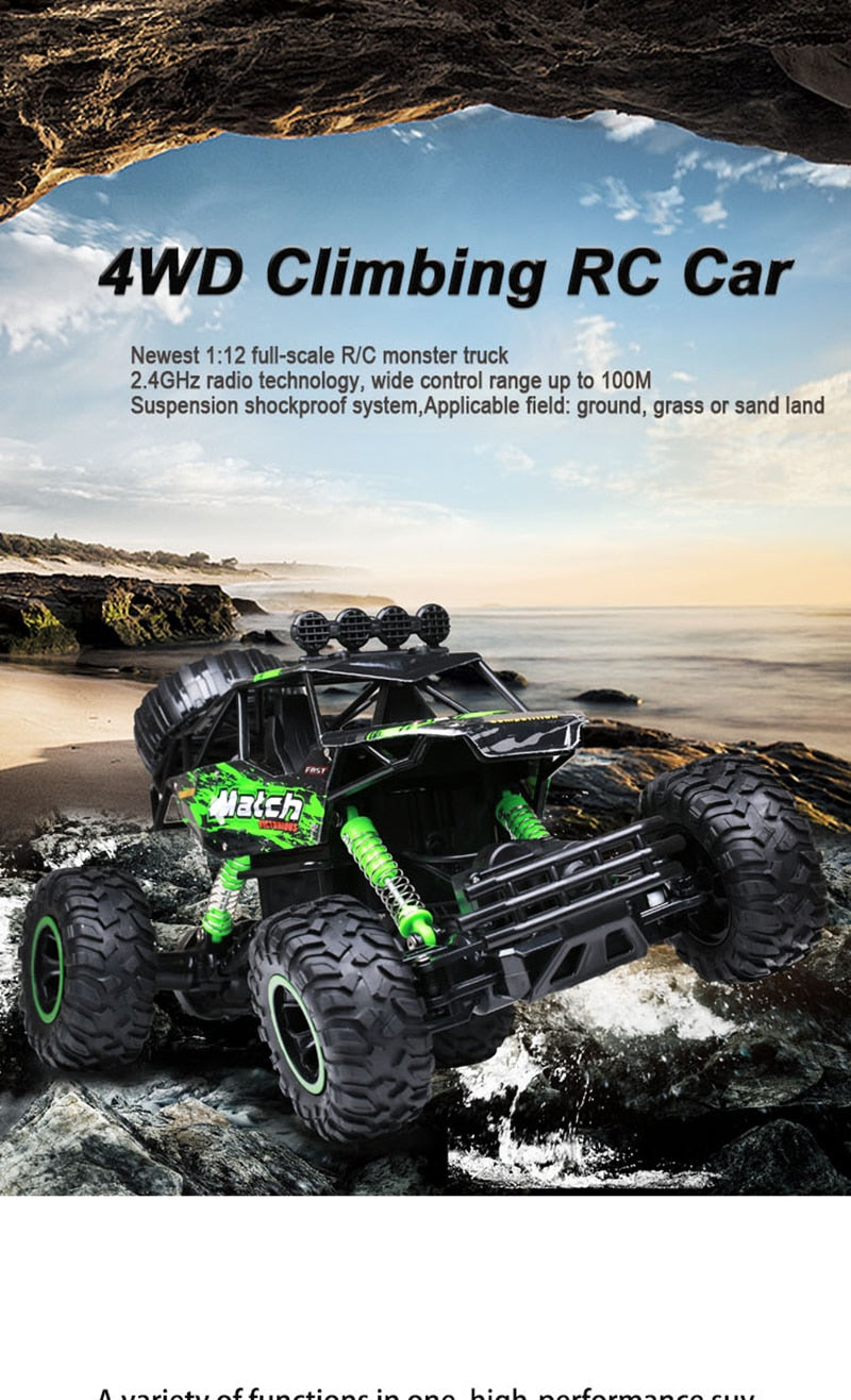 RC Bil – 4x4 Terrænstyrke og Stabil Kørsel