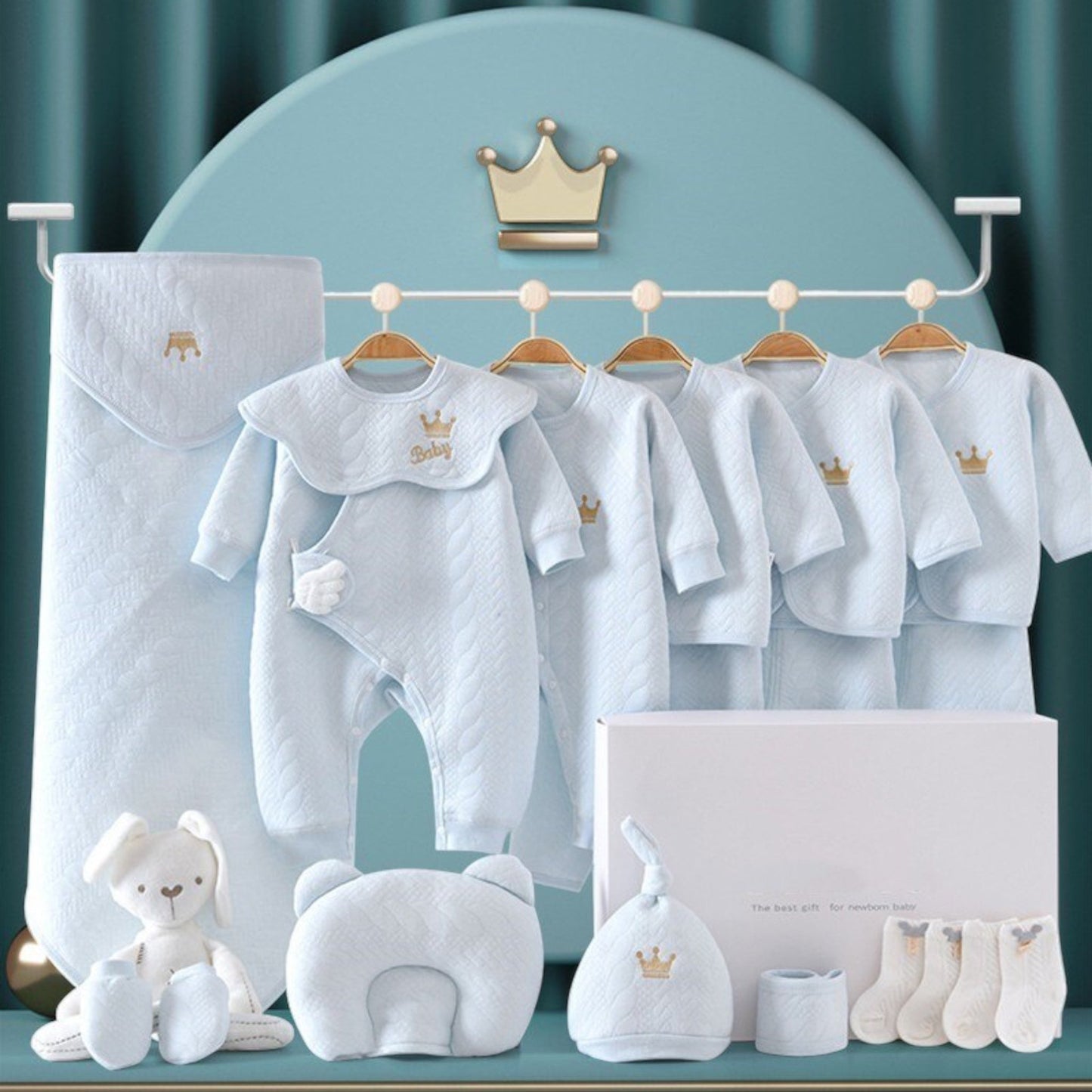 Baby Gavesæt – Perfekt Velkomstgave til Nyfødte