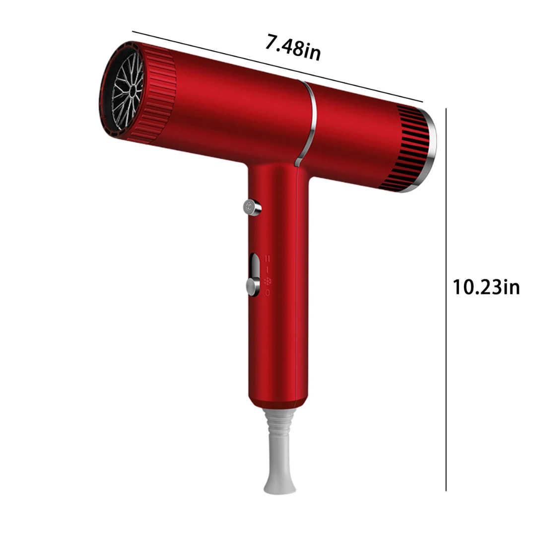 Magnetisk hårtørrer til ubesværet styling