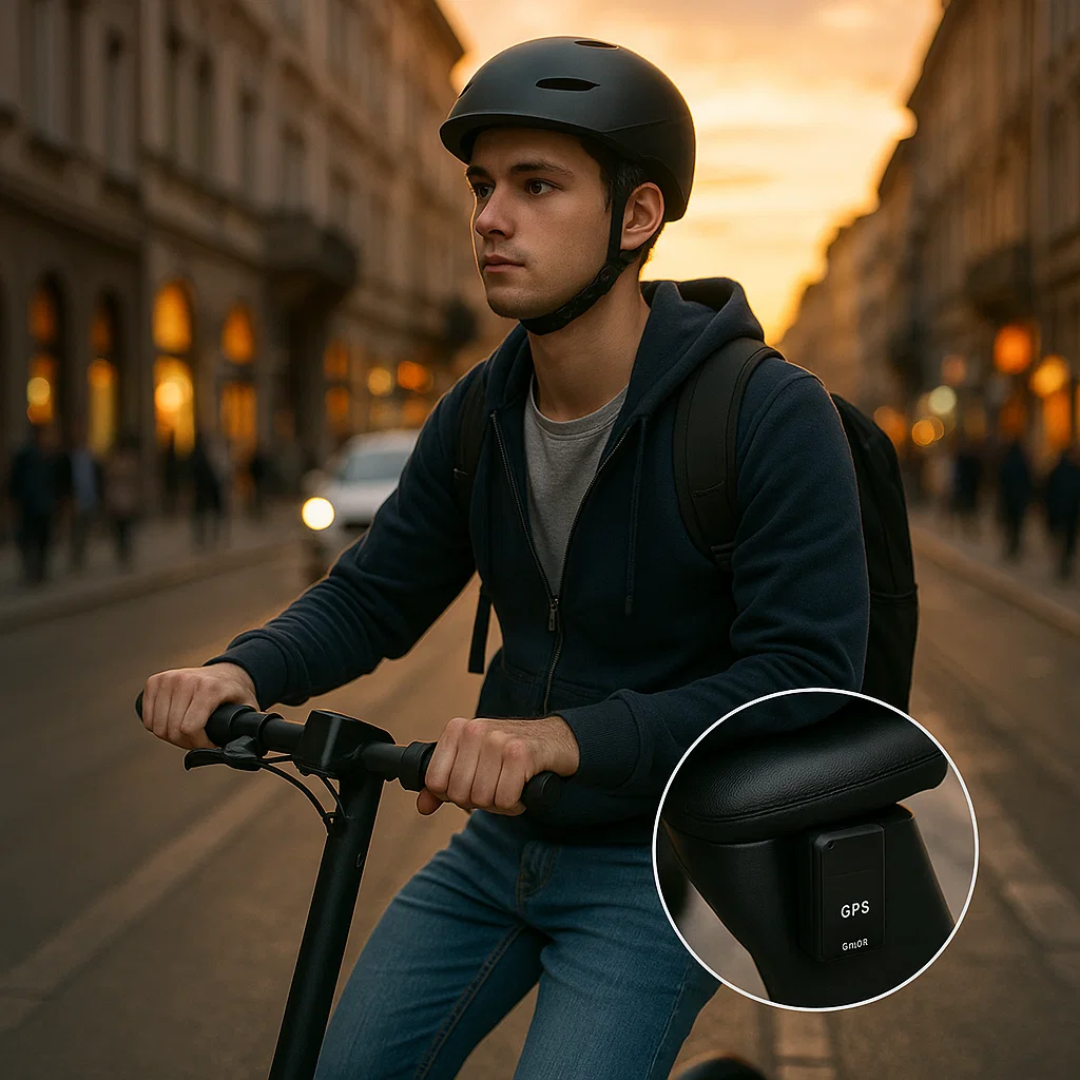 Mini GPS-tracker med Lyd, Magnet & Live-sporing