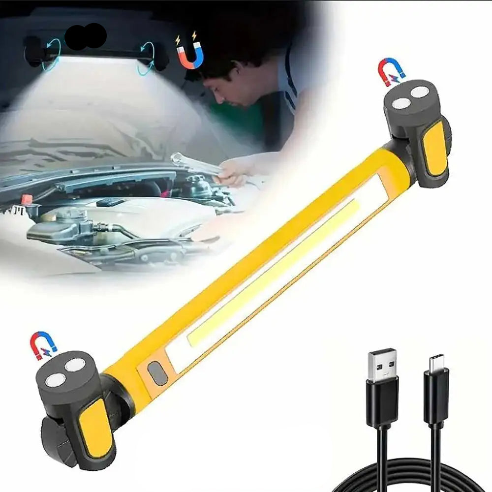 Genopladelig LED-arbejdslys med magnetbase