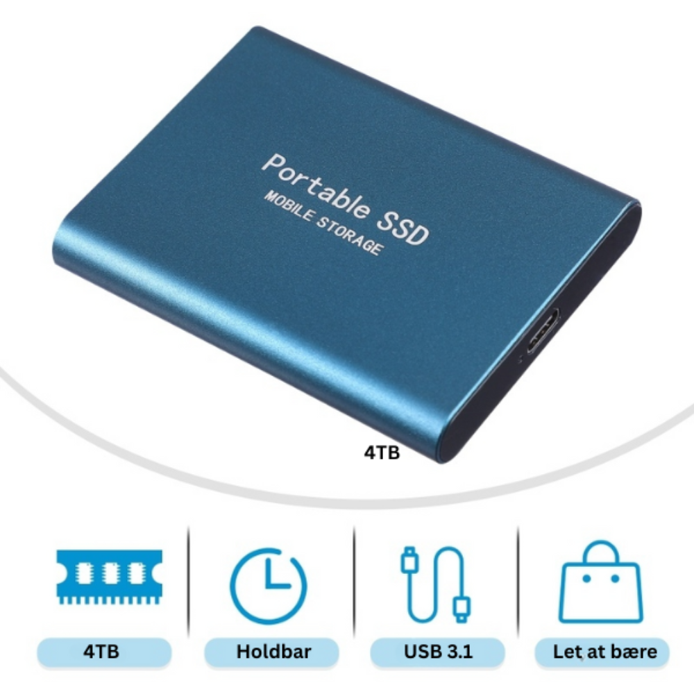 Lynhurtig & Pålidelig Ekstern SSD