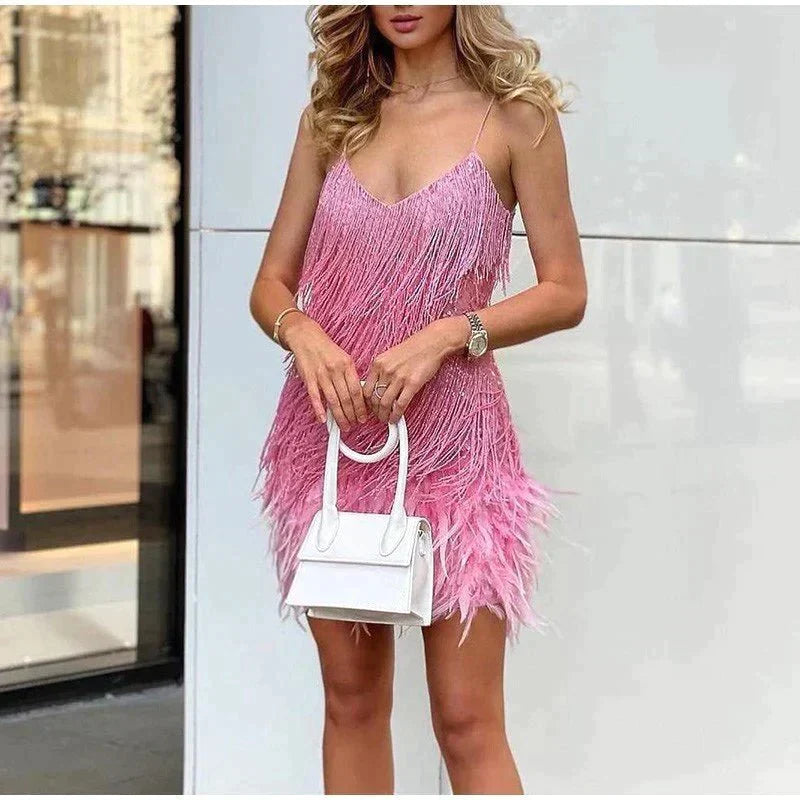 Cocktailkjole – Elegant Festkjole Med Glamour Detaljer