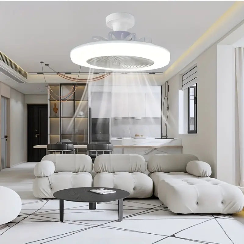 Multifunktionel og Moderne Ventilatorlamp