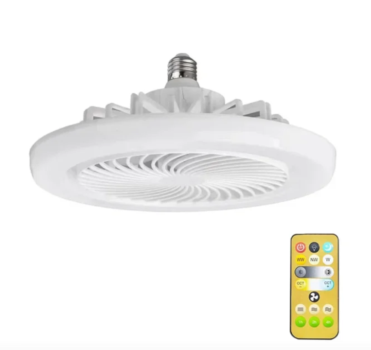Multifunktionel og Moderne Ventilatorlamp