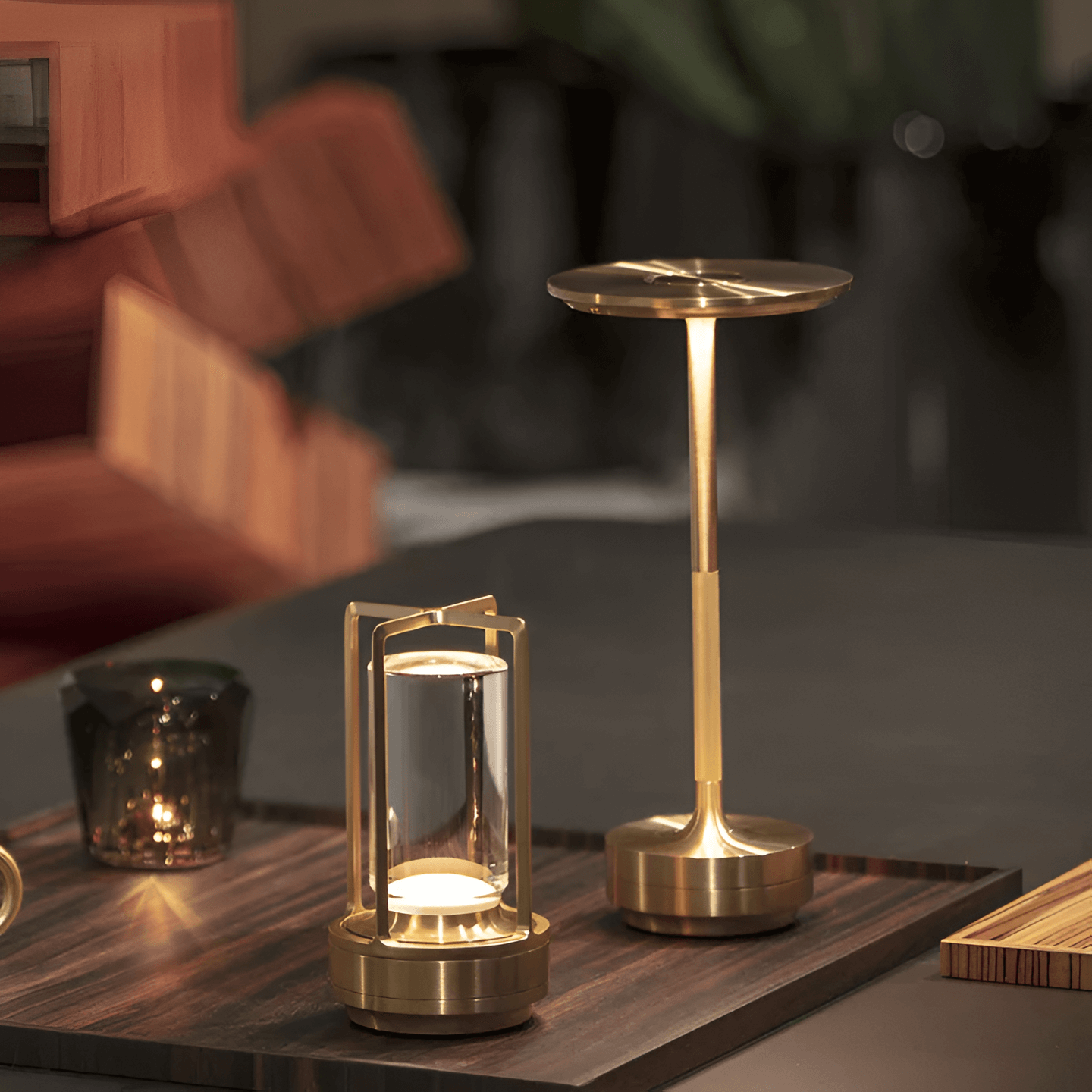 Bordlampe – Justerbar Hyggebelysning