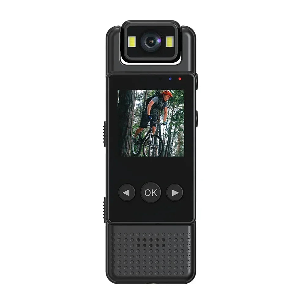 Kompakt Bodycam med Loop-optagelse & Skærm