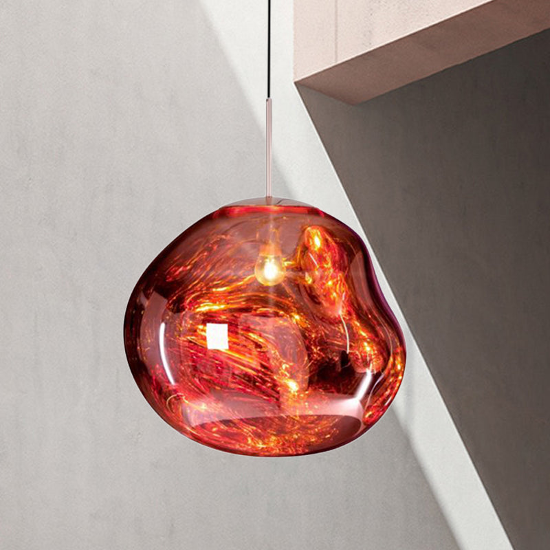 Pendellampe med metal & glas for luksuriøs elegance