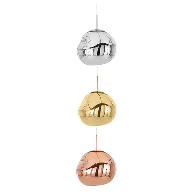 Pendellampe med metal & glas for luksuriøs elegance