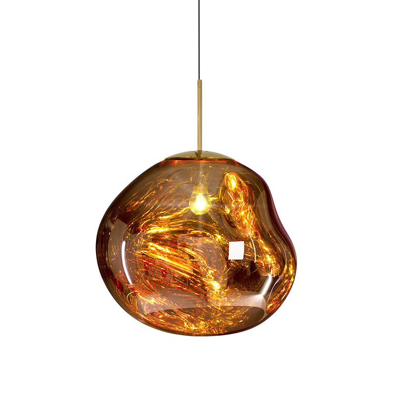 Pendellampe med metal & glas for luksuriøs elegance