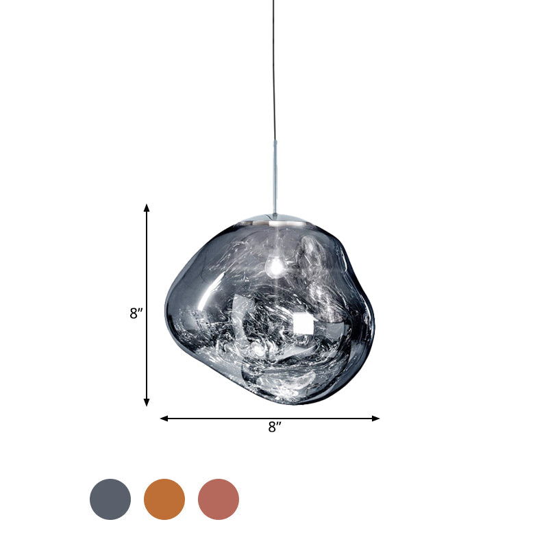 Pendellampe med metal & glas for luksuriøs elegance