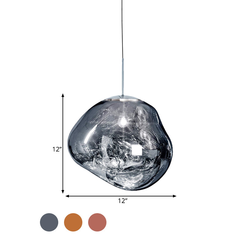 Pendellampe med metal & glas for luksuriøs elegance