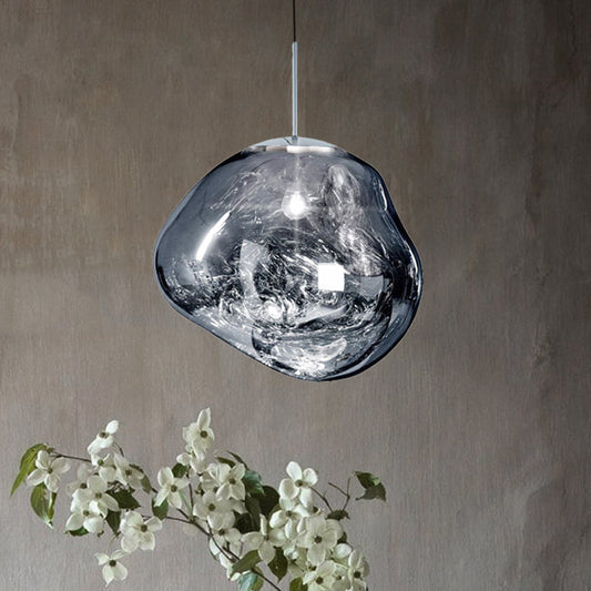 Pendellampe med metal & glas for luksuriøs elegance
