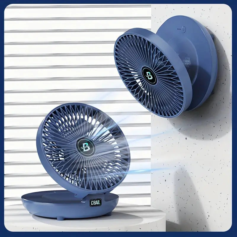 Multifunktionel & Bærbar Vægventilator