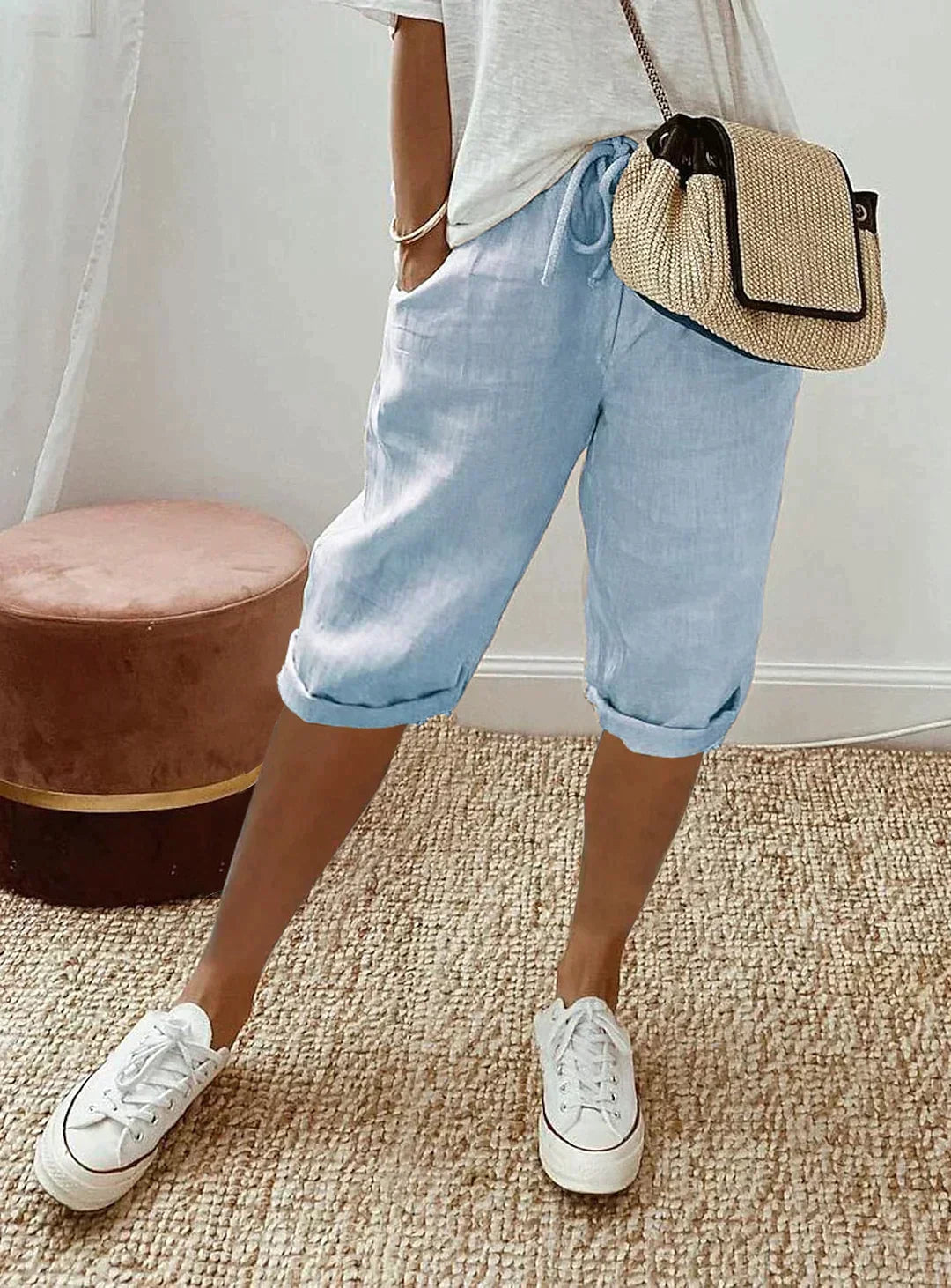 Dame Shorts – Justerbar Komfort