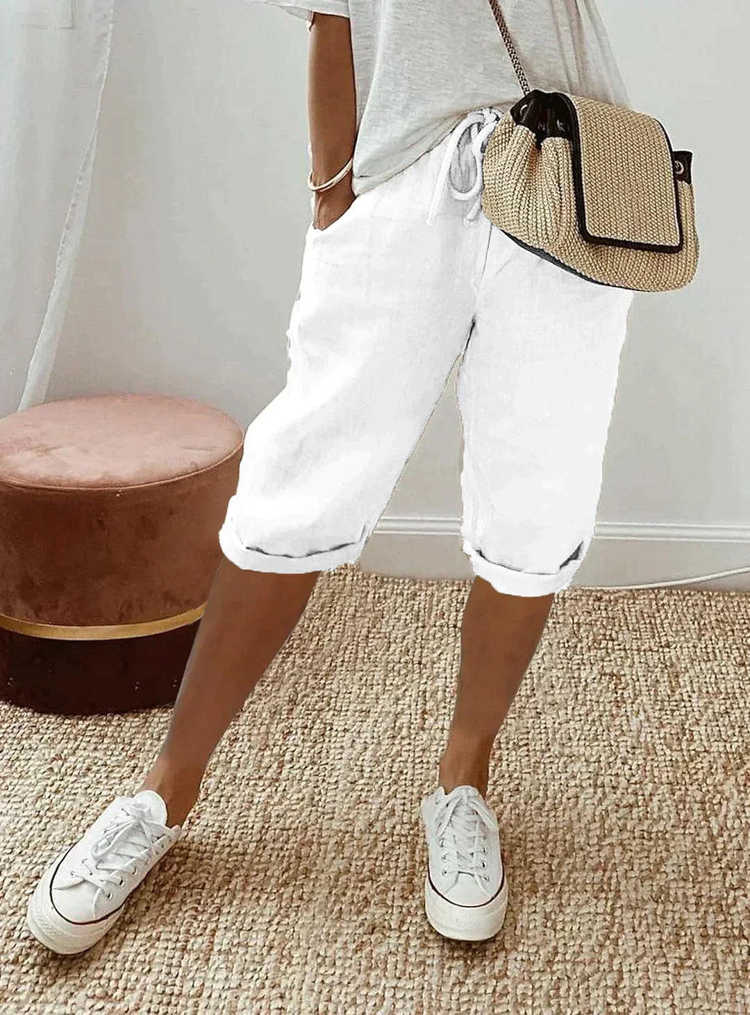 Dame Shorts – Justerbar Komfort