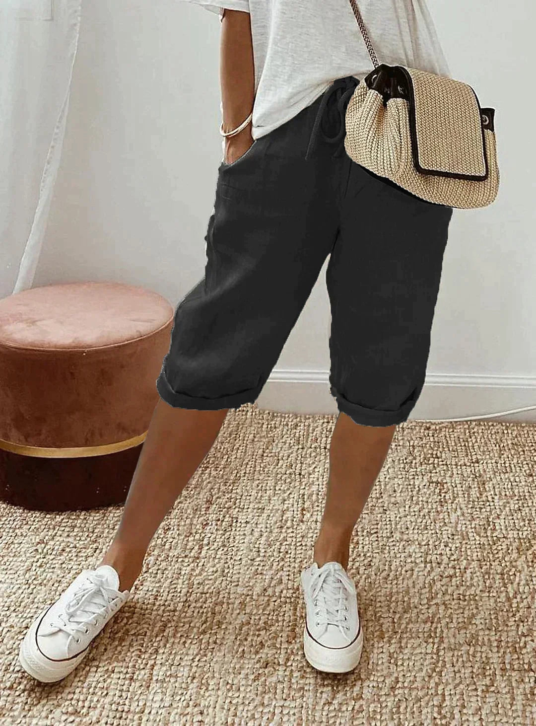 Dame Shorts – Justerbar Komfort